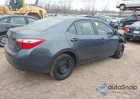 2014 Toyota Corolla Le from USA, damaged, VIN 2T1BURHE4EC199763